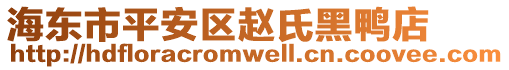 海東市平安區(qū)趙氏黑鴨店