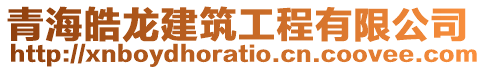 青海皓龍建筑工程有限公司