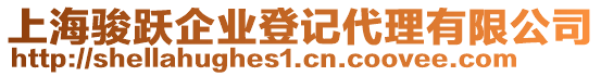 上海駿躍企業登記代理有限公司