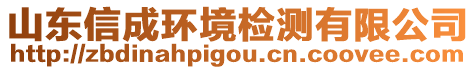 山東信成環(huán)境檢測有限公司