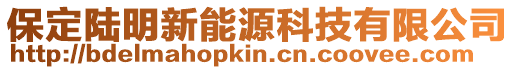 保定陸明新能源科技有限公司