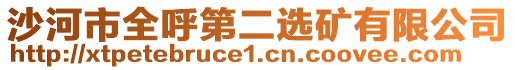 沙河市全呼第二選礦有限公司