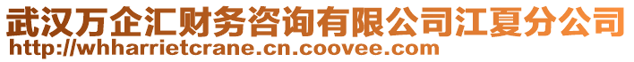 武漢萬企匯財務咨詢有限公司江夏分公司