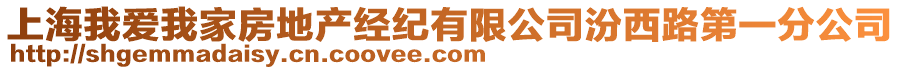 上海我愛我家房地產(chǎn)經(jīng)紀(jì)有限公司汾西路第一分公司