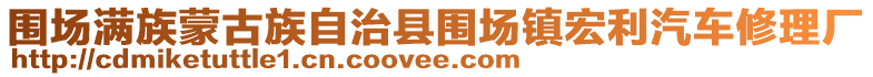 圍場滿族蒙古族自治縣圍場鎮(zhèn)宏利汽車修理廠