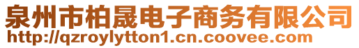 泉州市柏晟電子商務(wù)有限公司