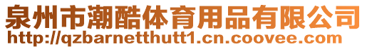 泉州市潮酷體育用品有限公司