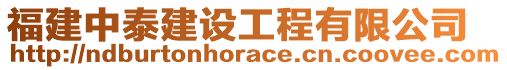 福建中泰建設(shè)工程有限公司