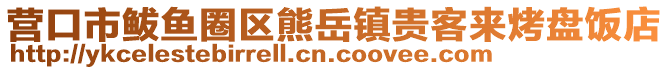 营口市鲅鱼圈区熊岳镇贵客来烤盘饭店