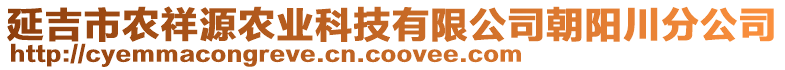 延吉市農(nóng)祥源農(nóng)業(yè)科技有限公司朝陽川分公司