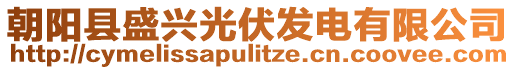 朝陽縣盛興光伏發(fā)電有限公司