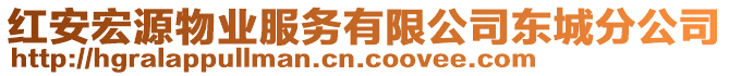 紅安宏源物業(yè)服務(wù)有限公司東城分公司