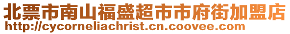 北票市南山福盛超市市府街加盟店