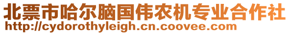 北票市哈爾腦國偉農(nóng)機(jī)專業(yè)合作社