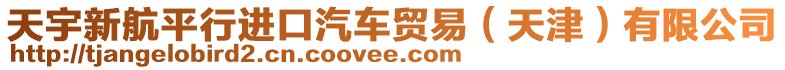 天宇新航平行進(jìn)口汽車貿(mào)易（天津）有限公司