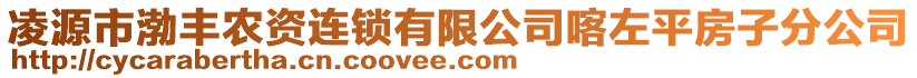 凌源市渤豐農(nóng)資連鎖有限公司喀左平房子分公司