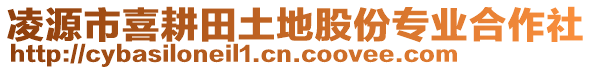 凌源市喜耕田土地股份專業(yè)合作社