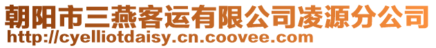 朝陽市三燕客運有限公司凌源分公司