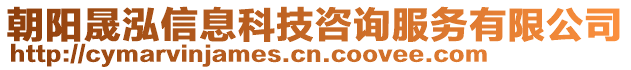 朝陽晟泓信息科技咨詢服務有限公司