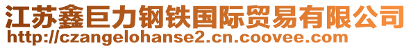 江蘇鑫巨力鋼鐵國(guó)際貿(mào)易有限公司