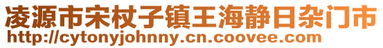凌源市宋杖子鎮王海靜日雜門市