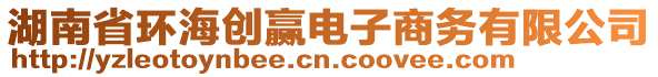 湖南省環(huán)海創(chuàng)贏電子商務(wù)有限公司