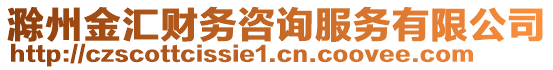 滁州金匯財(cái)務(wù)咨詢服務(wù)有限公司