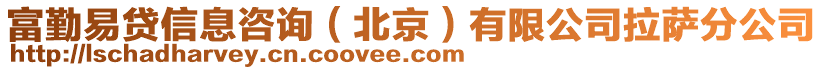 富勤易貸信息咨詢（北京）有限公司拉薩分公司