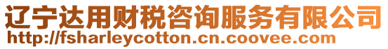 遼寧達用財稅咨詢服務有限公司