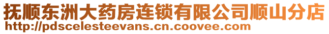 撫順東洲大藥房連鎖有限公司順山分店