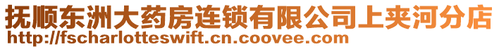 撫順東洲大藥房連鎖有限公司上夾河分店