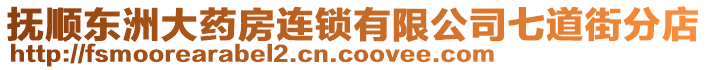 撫順東洲大藥房連鎖有限公司七道街分店