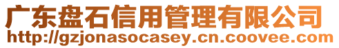 廣東盤石信用管理有限公司