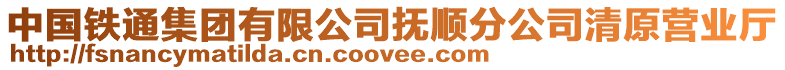 中國(guó)鐵通集團(tuán)有限公司撫順?lè)止厩逶瓲I(yíng)業(yè)廳