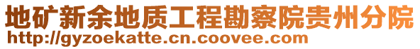 地礦新余地質(zhì)工程勘察院貴州分院