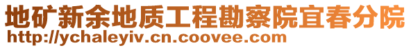 地礦新余地質(zhì)工程勘察院宜春分院