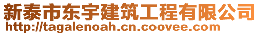 新泰市東宇建筑工程有限公司