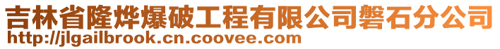 吉林省隆燁爆破工程有限公司磐石分公司