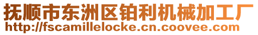 撫順市東洲區(qū)鉑利機械加工廠