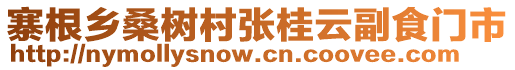 寨根鄉(xiāng)桑樹(shù)村張桂云副食門(mén)市