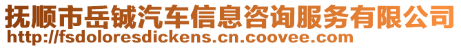 撫順市岳鋮汽車信息咨詢服務有限公司