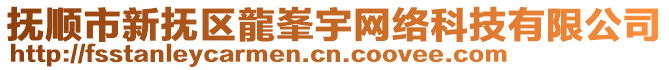 撫順市新?lián)釁^(qū)龍峯宇網(wǎng)絡(luò)科技有限公司