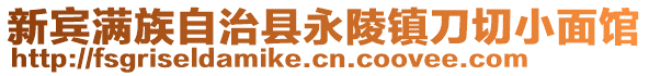 新賓滿族自治縣永陵鎮(zhèn)刀切小面館