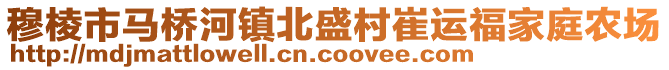 穆棱市馬橋河鎮(zhèn)北盛村崔運(yùn)福家庭農(nóng)場(chǎng)