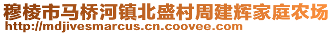 穆棱市馬橋河鎮(zhèn)北盛村周建輝家庭農(nóng)場