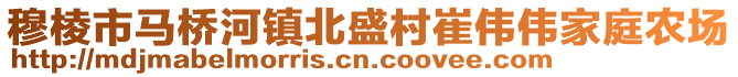 穆棱市馬橋河鎮(zhèn)北盛村崔偉偉家庭農(nóng)場