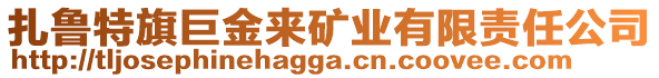 扎魯特旗巨金來礦業(yè)有限責(zé)任公司