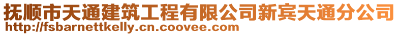 撫順市天通建筑工程有限公司新賓天通分公司