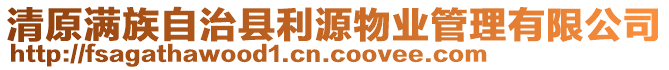 清原滿族自治縣利源物業(yè)管理有限公司