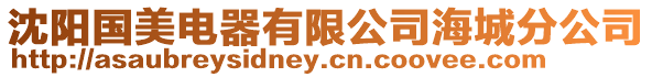 沈陽國美電器有限公司海城分公司